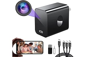 4K Night Light Spy Camera with Unbeatable Stealth