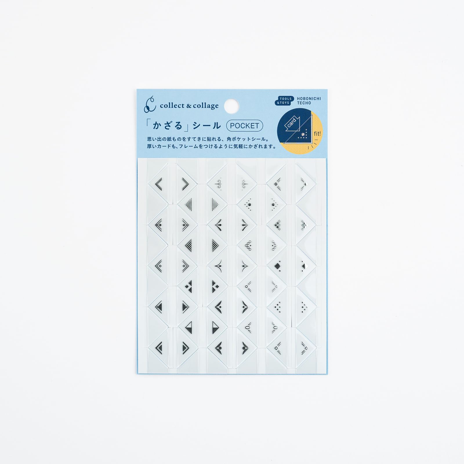 Hobonichi Techo Accessories –Collect & Collage: Collage Stickers (Pocket)