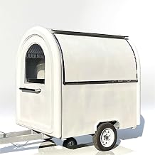 Food Trailer Towable Customizable Compact Street Coffee Fruck Perfect for Festivals Markets Campus Events Beachfront Service and Pop-Up Vending