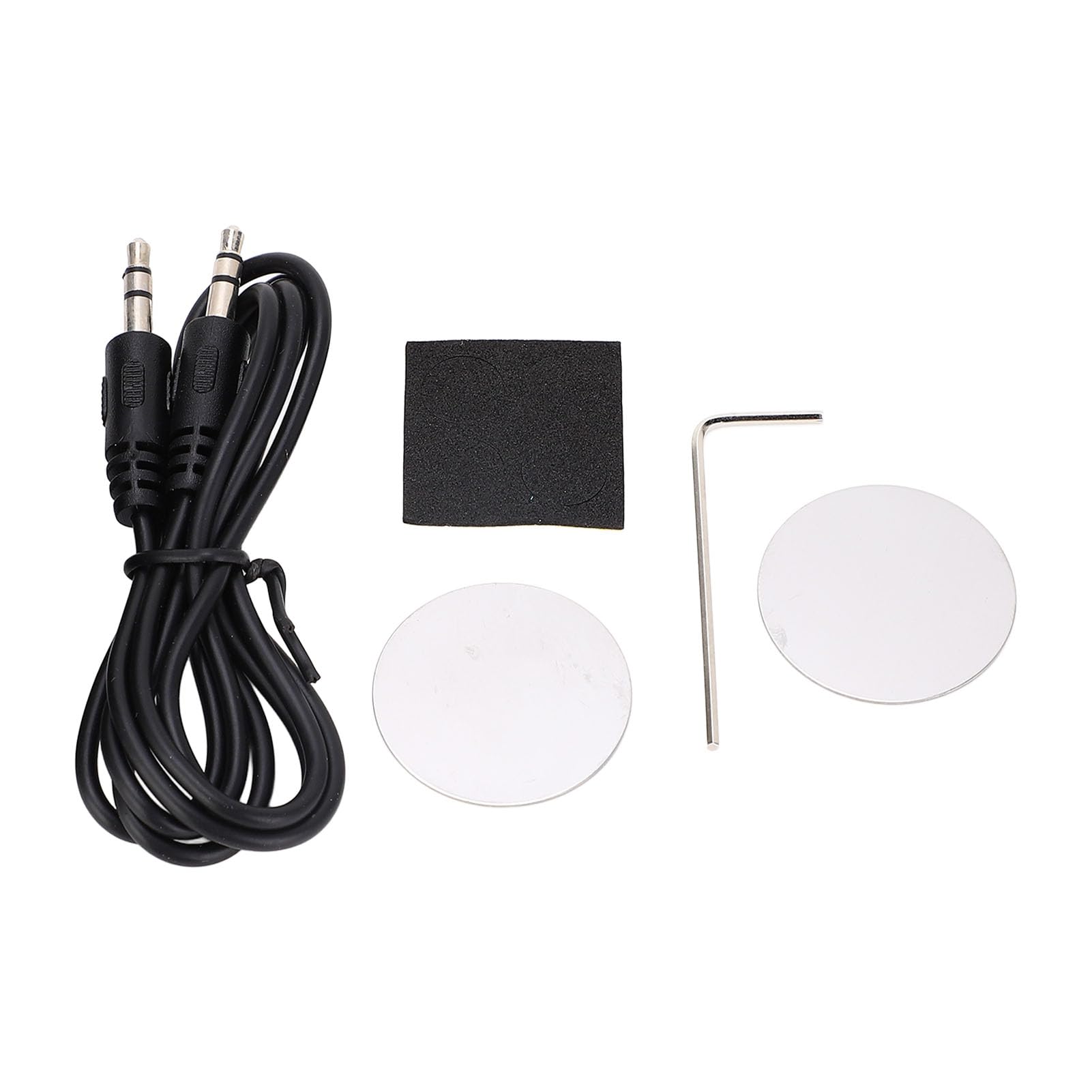 Double Paddle Telegraph Key Portatile CW Keyer Morse Code Paddle Design per Circuiti Materiale ABS