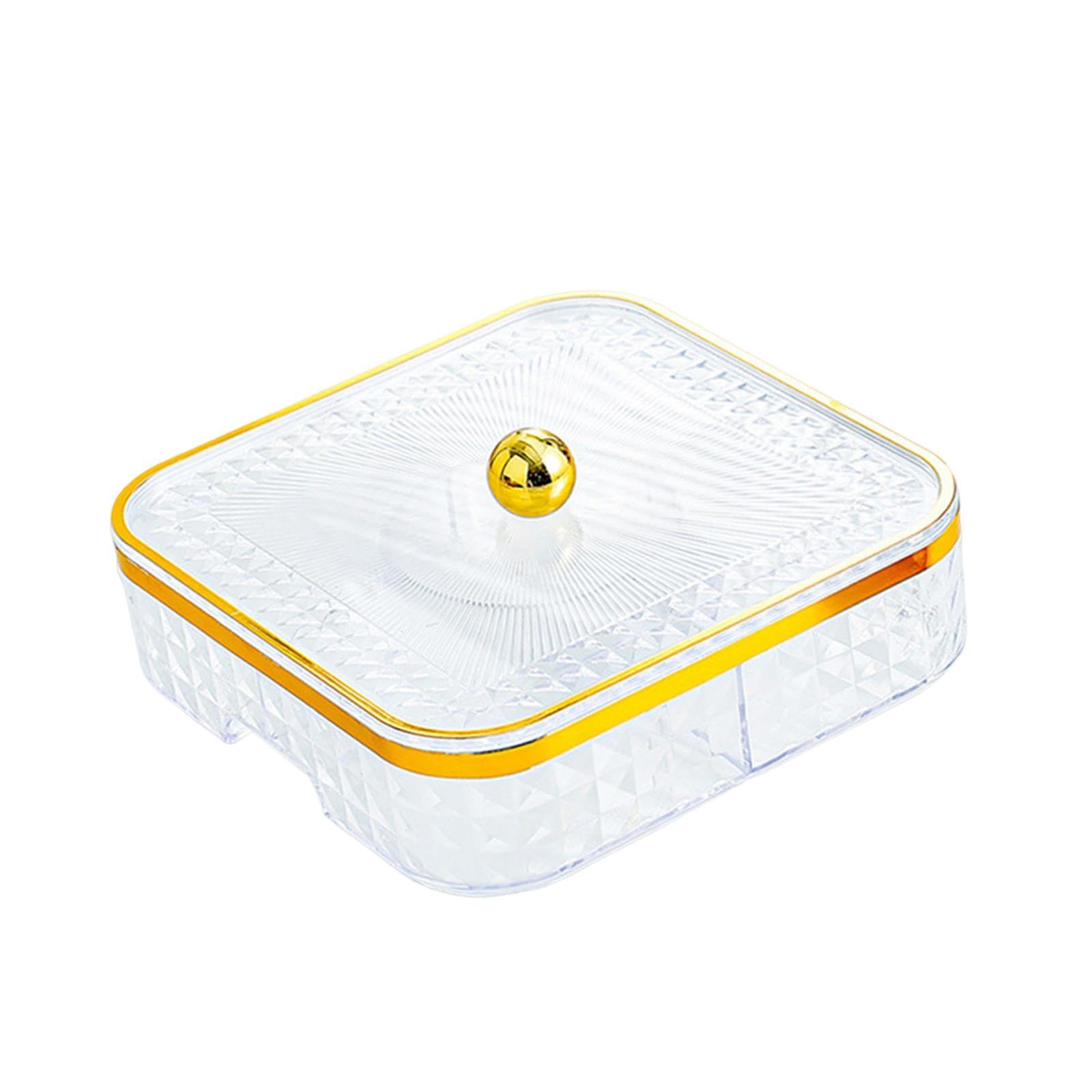 Plateau de service compartimenté pour biscuit apéritif et présentation de fruits