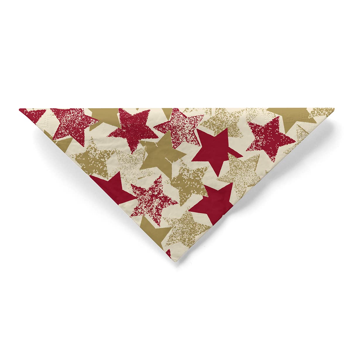 MANK Tissue Servietten 40x40 Cm – Premium-Einwegservietten In Rot, Saugstark, Für Weihnachtsfeiern & Feste