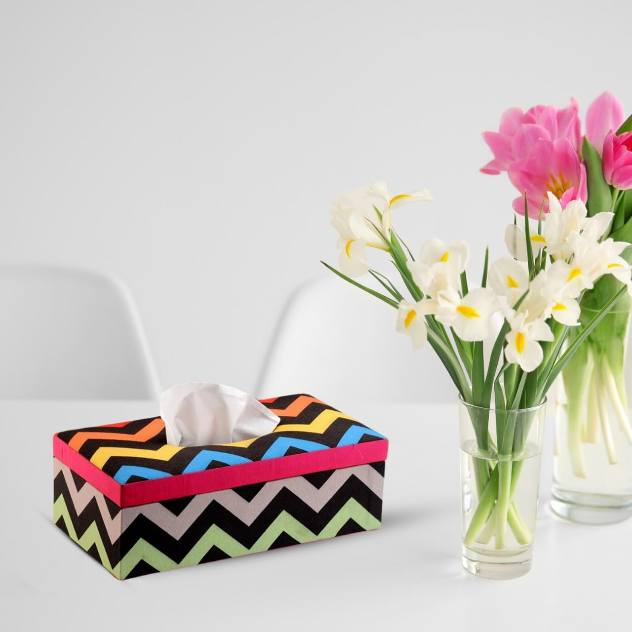 Stylish Tissue Box Holder - Handcrafted & Elegant -29