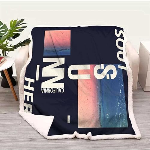 Miniatura 8 de Cobijas Calientes para Invierno de grano de madera para exteriores, manta decorativa para sofá, cama, sofá, silla, tamaño pequeño, 31.5 x 47 pulgadas