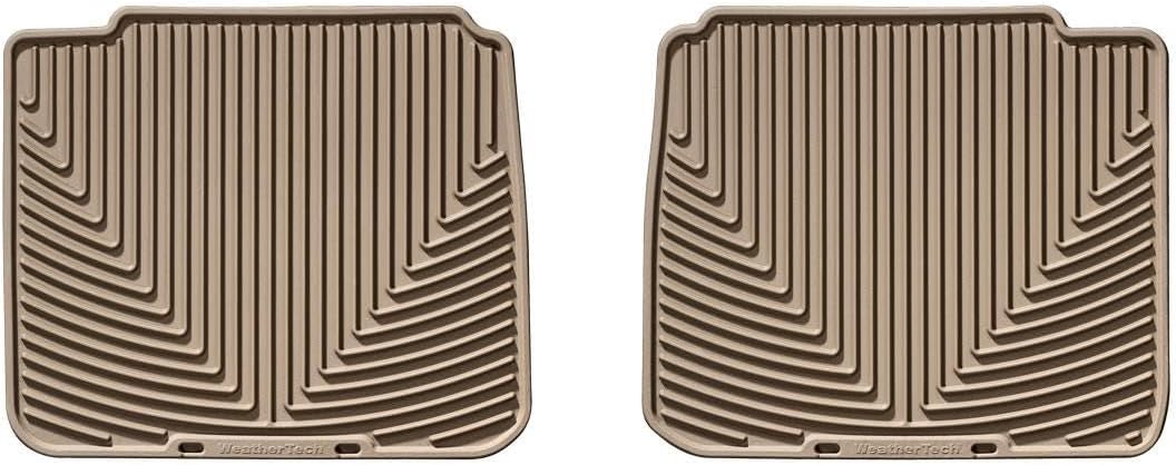 WeatherTech All-Weather Floor Mats for Toyota Yaris, Camry, GS 350 / GS 460-2nd Row (W85), Black