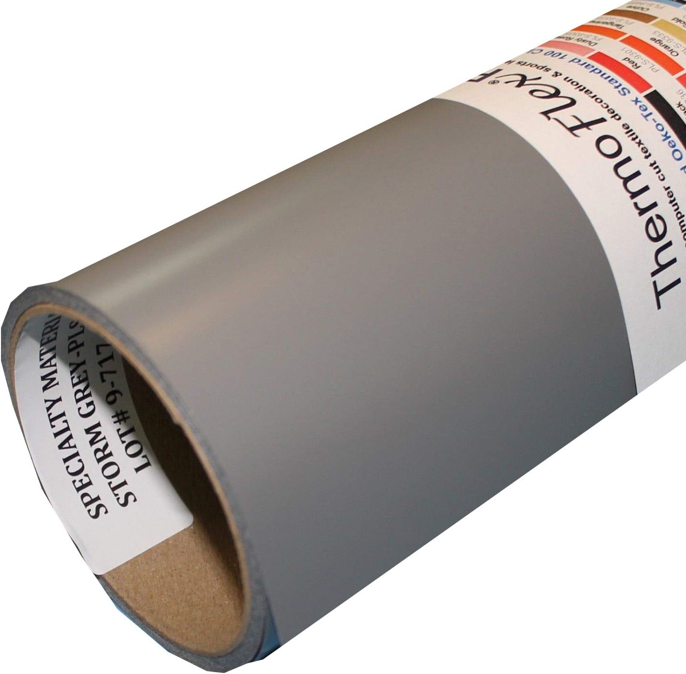 ThermoFlex Plus 38cm x 4.6m Roll Storm Grey Heat Transfer Vinyl by Coaches World