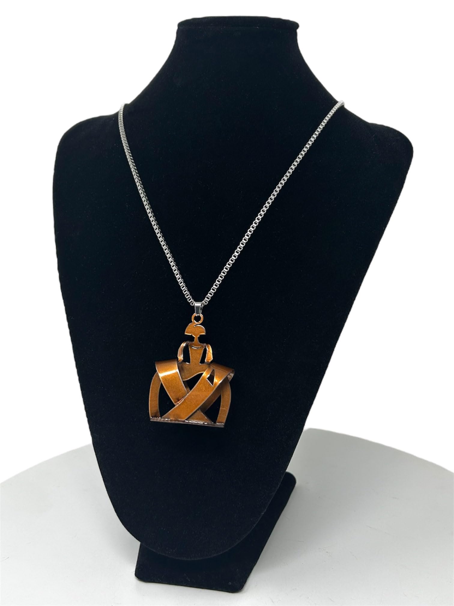 Colgante Collar Joya Menina para mujer, con cadena de acero inoxidable