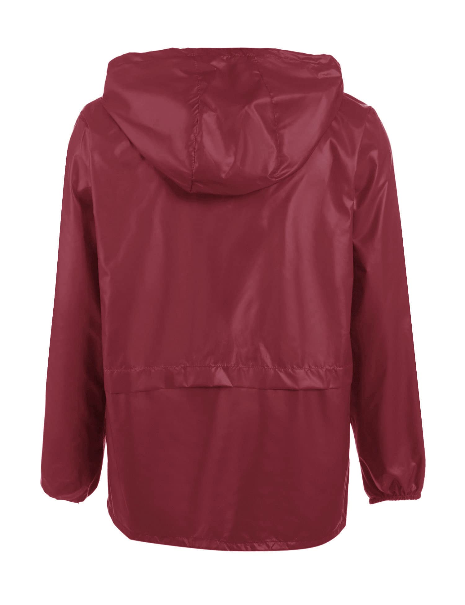 COOFANDY Veste de pluie légère à capuche pour homme - Pour cyclisme, camping, voyage