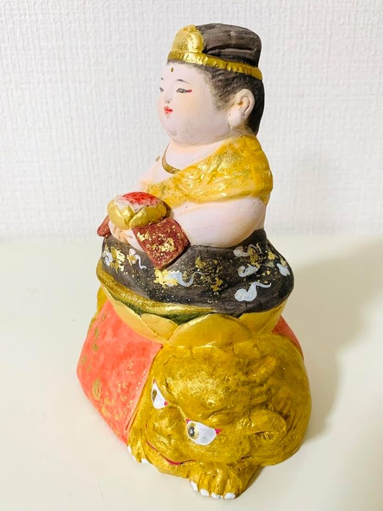 Amazon.co.jp: 日展作家 博多人形師 佐藤好昭 文殊菩薩 共箱