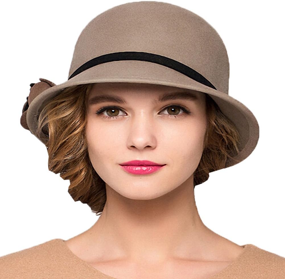 Maitose™ Women's Bow Wool Felt Bucket Hat