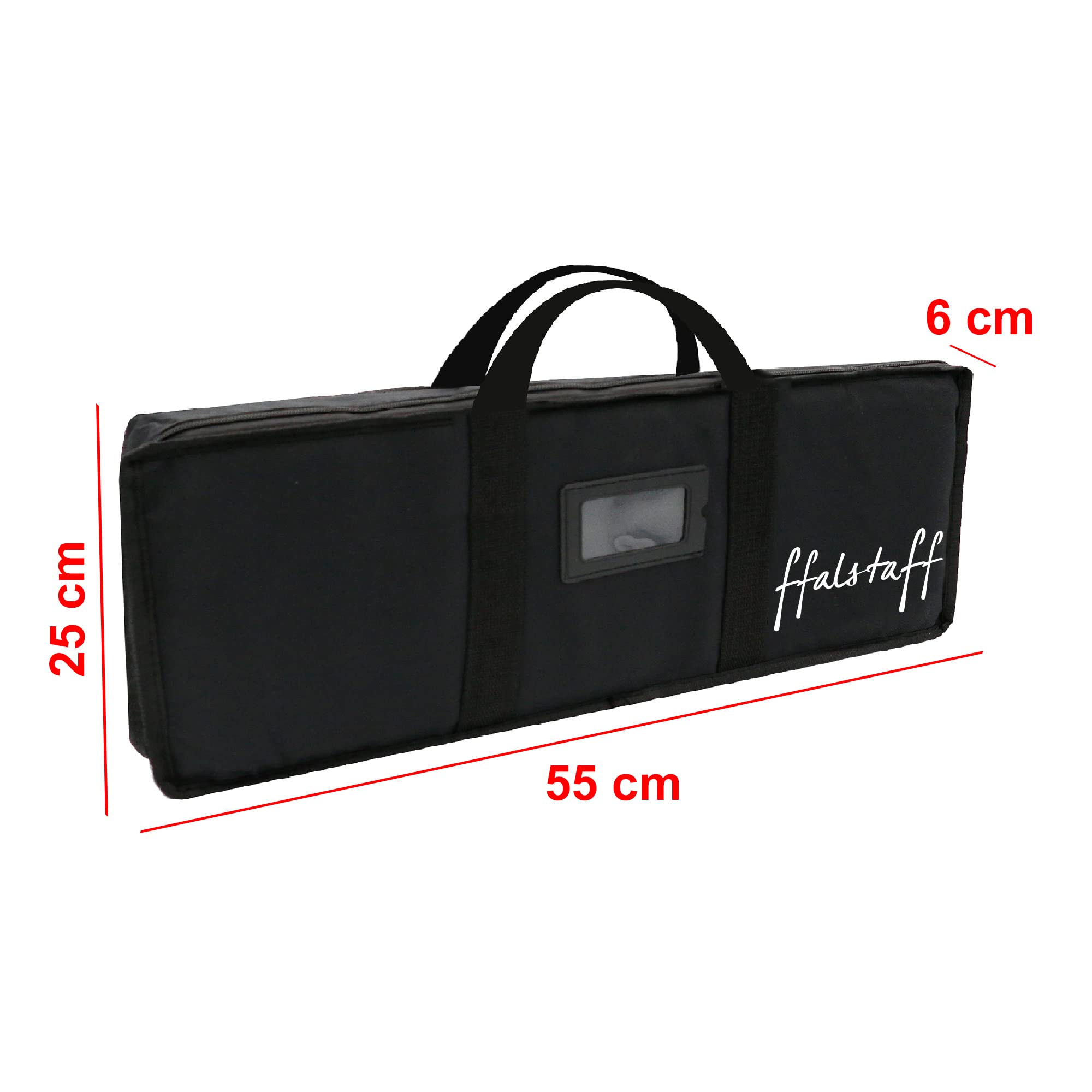 Borsa per tastiera ffalstaff ® 55x25x06 cm per Tastiera - Mini Synth - Controller | Manifattura di altissima qualità - Design Italiano