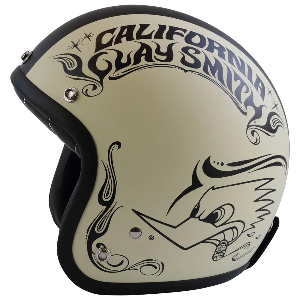 Amazon.co.jp: クレイスミス (CLAY SMITH) ClaySmith Jet Helmet