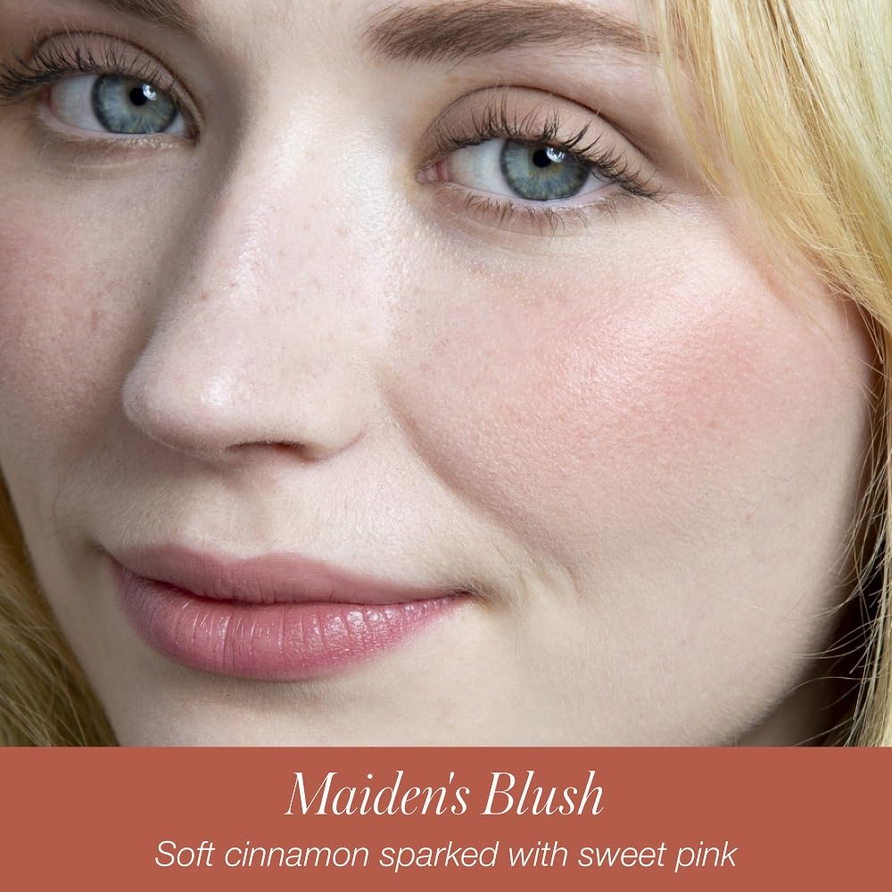 RMS Beauty Redimension Hydra Powder Blush – Hydrating Mineral Powder Blush with Buildable Natural Color, Lightweight Long-Lasting Finish, Clean & Cruelty-Free 0.15 oz