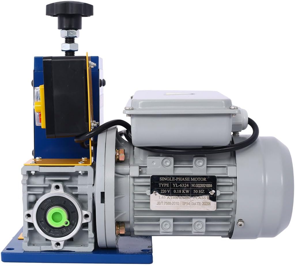 Automatic Wire Stripping Machine for 0.06"-1" Copper Wires, 180W Scrapping Copper Wire Peeler Machine for 7/0-15 AWG Scrap Electrical Wire Recycling and DIY Cable Copper Wire Stripping