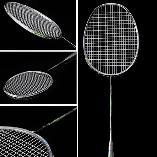 Miniatura 4 de QDLZLG 7U Breakthrough Badminton Racket Full Carbon -Light 67g Carbon Fiber Piece Badminton Single Racket