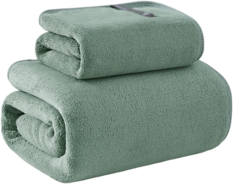 Thighten Increase Bath Towel Cotton Soft Water Absorption Home can wear a Blanket Towel Two Suits