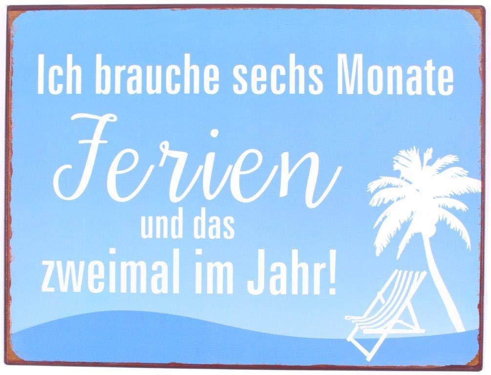 Sign - Ich brauche sechs monate…