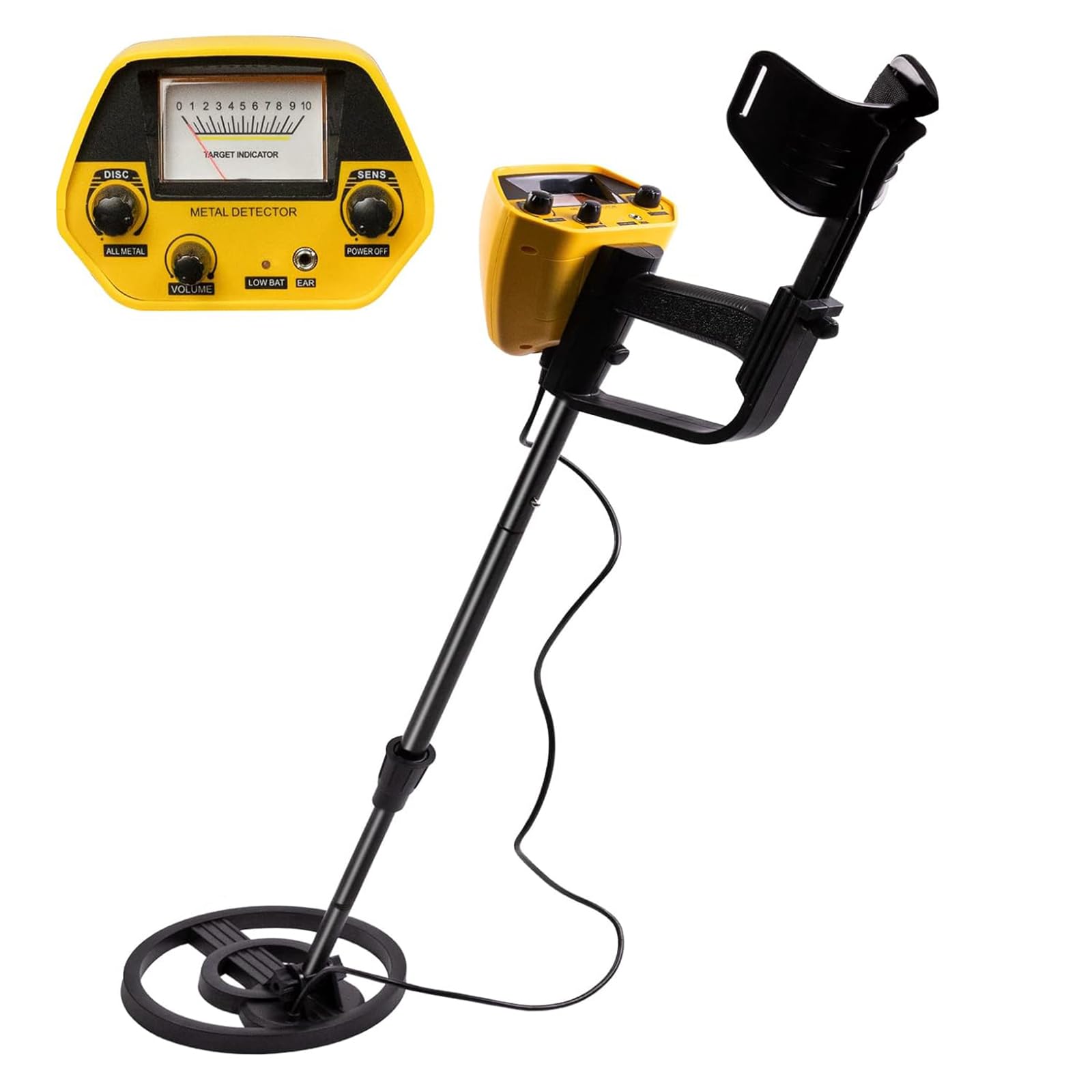 Détecteur de métaux haute précision et scanner portable de colis avec bobine de 25cm