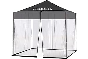 Umbrella Mosquito Netting - Safeguard your outdoor oasis from pesky intruders