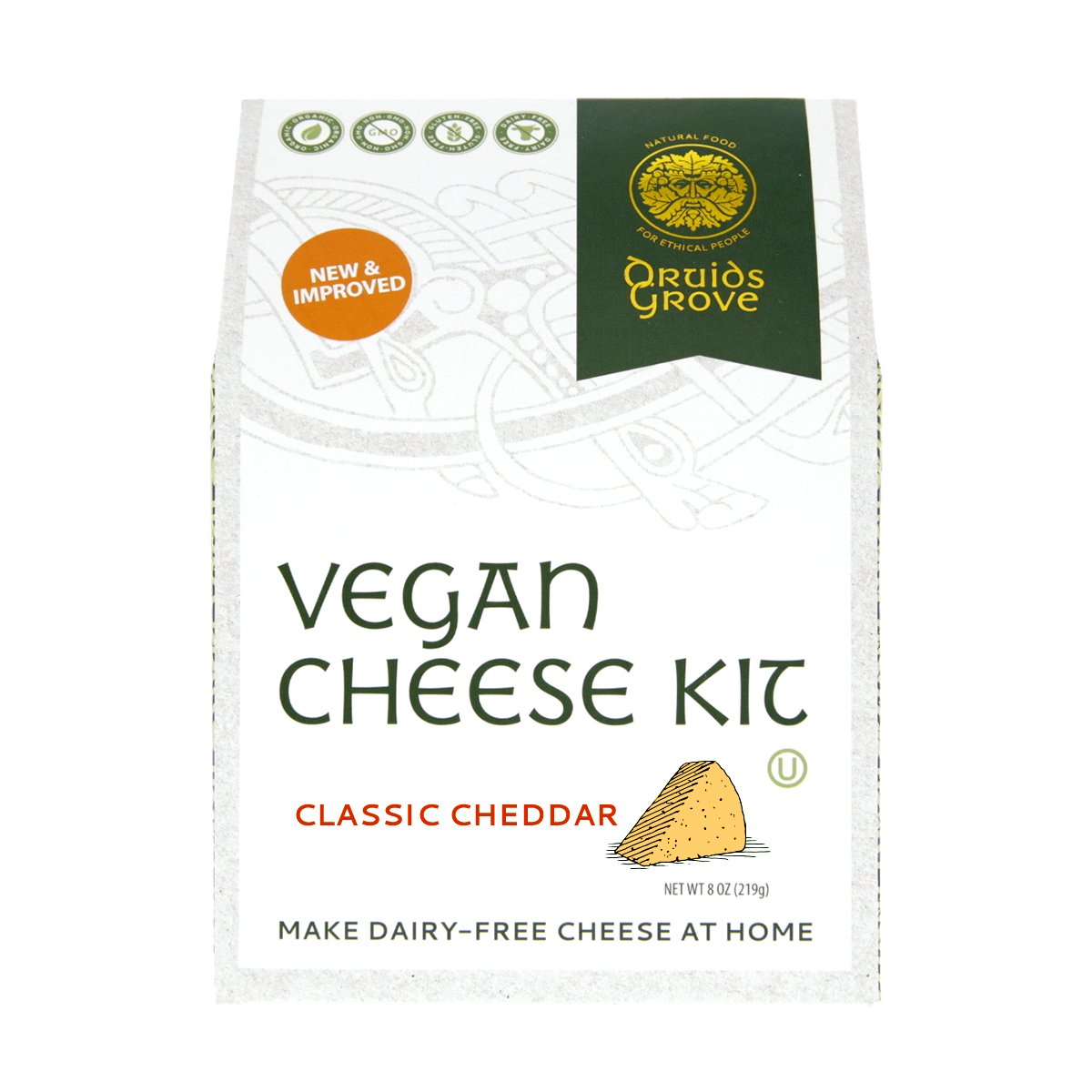 Buy Druids Grove Vegan Cheddar Kit Nondairy Cheese Vegan Non Gmo Gluten Free Ou Kosher Certified Online In Vietnam B072c4gjk3