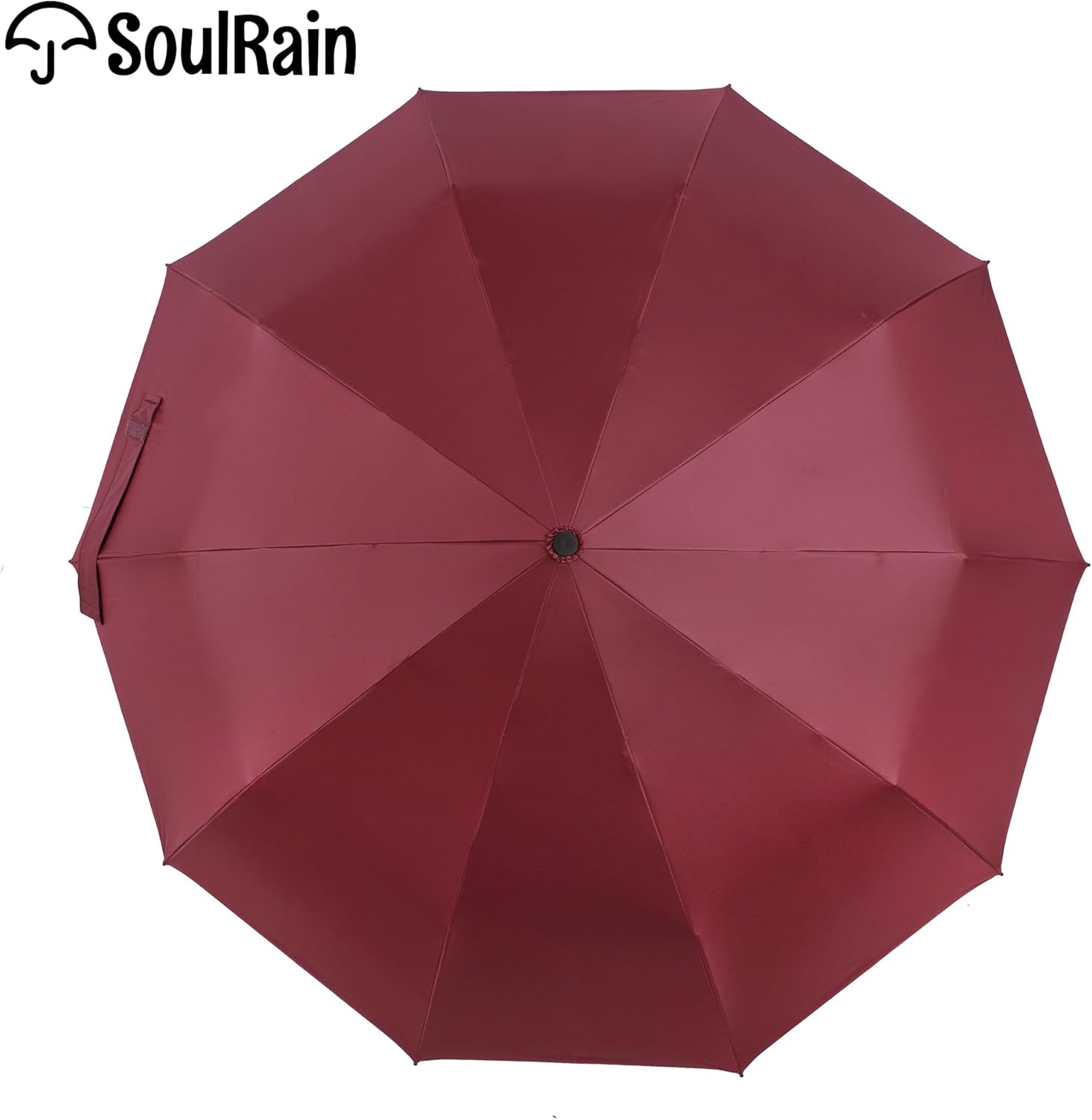 SoulRain 46" Travel Sun & rain Umbrella, Lightweight Windproof Umbrella, Portable Lightweight Compact Parasol with 95% UV Protection for women and men - Image 2