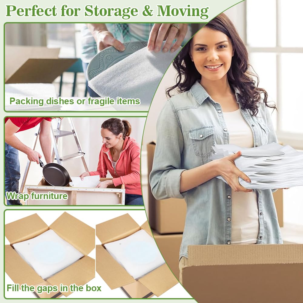 LPAMABA 60 PCS Espuma de Embalaje 30 x 30 cm, Bolsa de Espuma para Embalaje, Hojas de Espuma para Embalaje, Bolsas de Espuma para Platos, Espuma de Embalaje para Mudanzas Vajillas Porcelanas