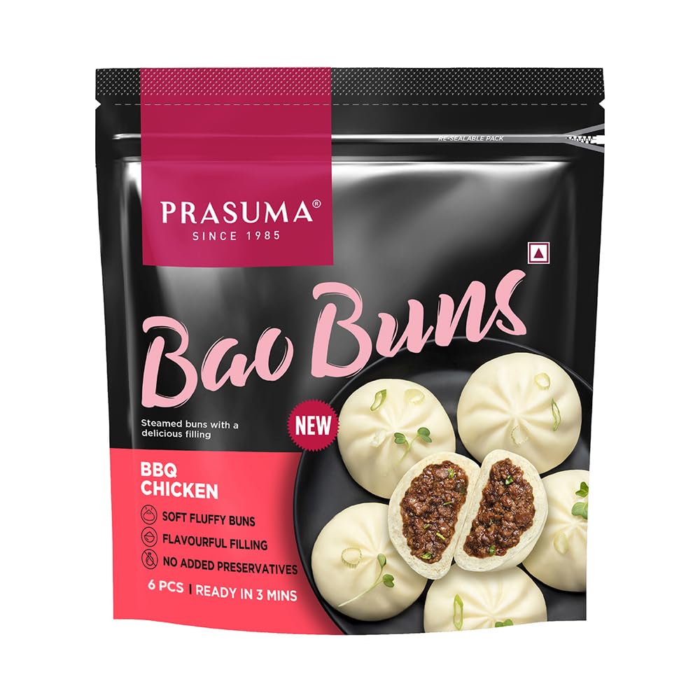 Prasuma BBQ Chicken Bao, 300g| 6 Pieces