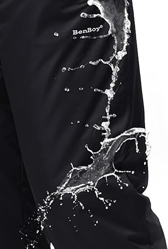 Miniatura 6 de Pantalones de nieve para hombre, impermeables, resistentes al viento, aislados, pantalones de snowboard para invierno