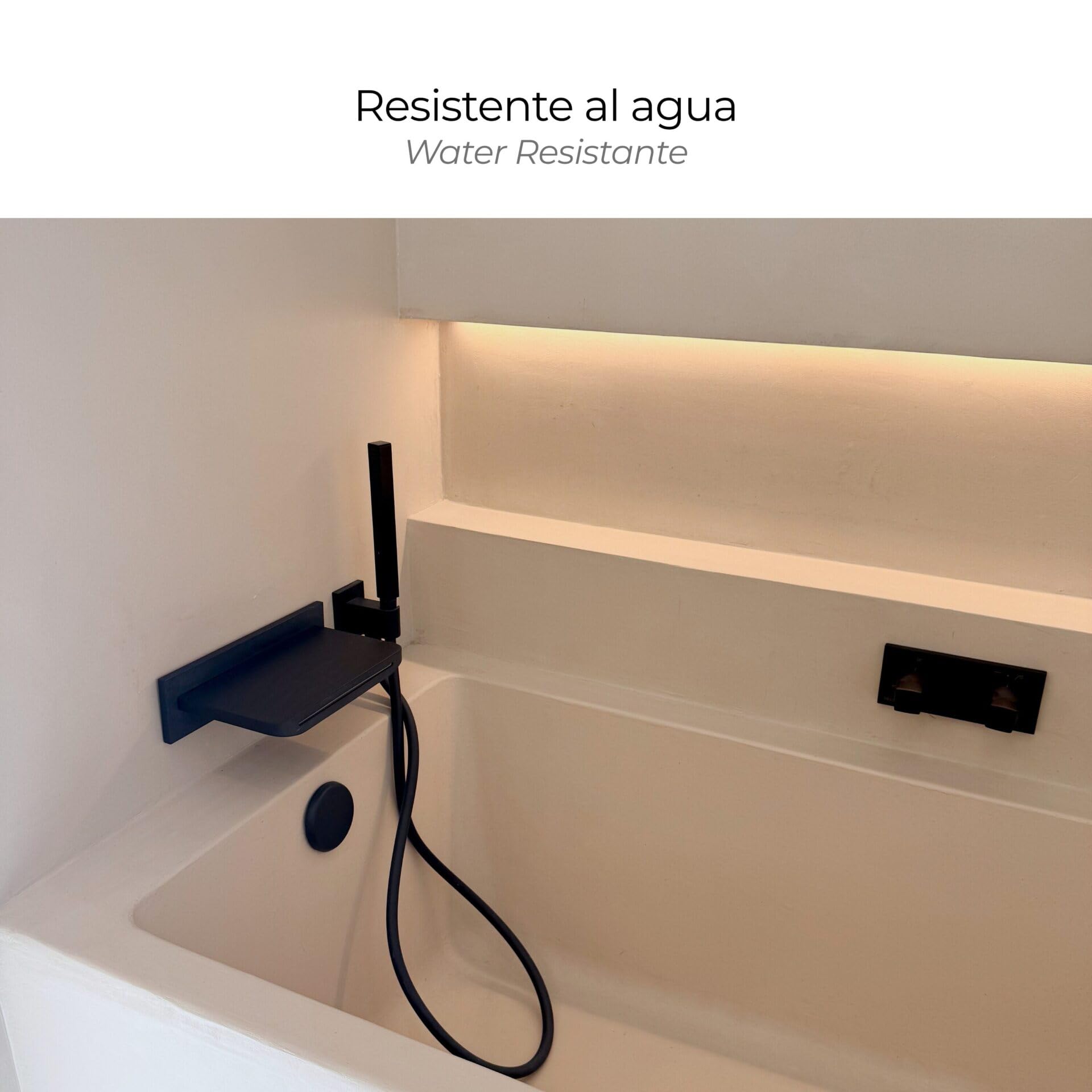 Microcemento para MUEBLES 10 m² | KIT COMPLETO | Acabado Efecto Cemento Moderno | Textura Grano Medio | Acabado Mate | 10 m² | Color HAKUBA