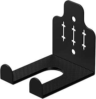 Soporte de pared para barras, estante vertical para barras, soporte de barra de metal con construcción resistente, almacenamiento de mancuernas con diseño antideslizante, organizador de equipos de