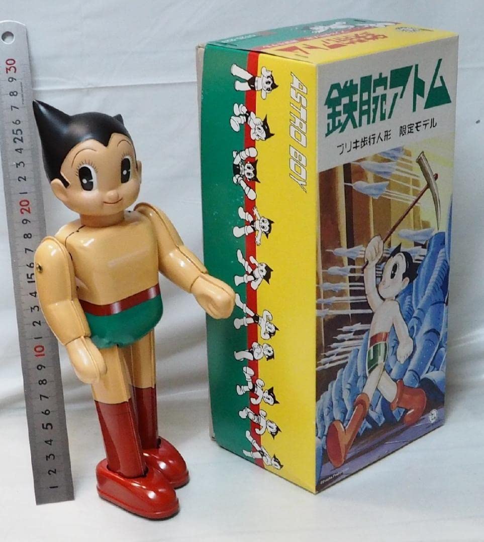 ATD【鉄腕アトム郵便配達ボンネット トラック 】当時物ブリキ TIN 【箱 