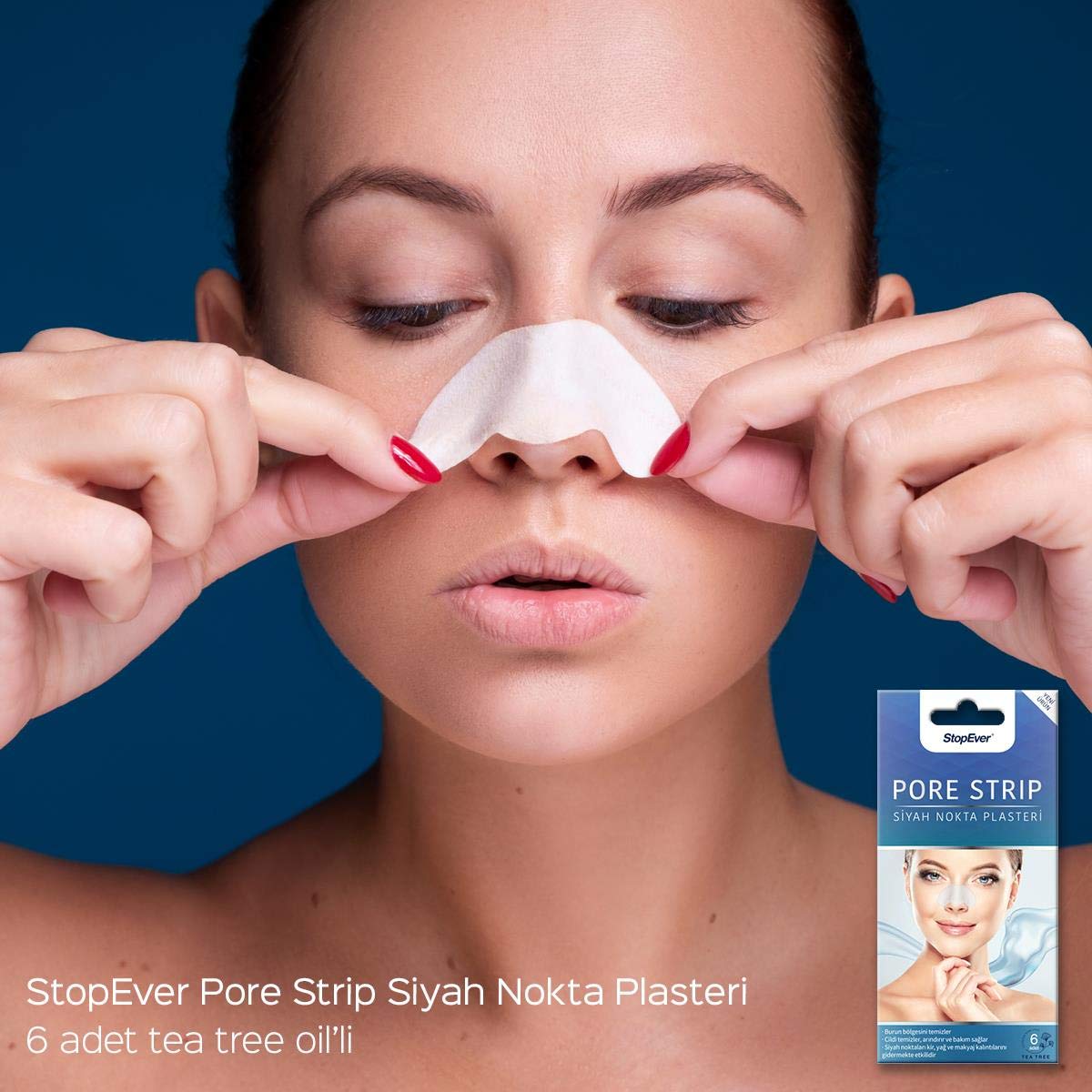 Stopever Pore Strip Siyah Nokta Burun Plasteri