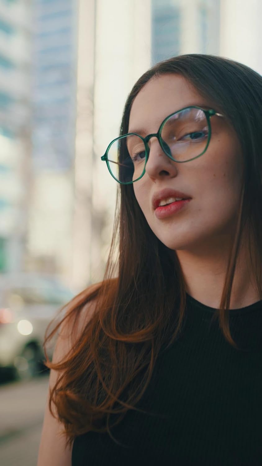 VISOONE Lightweight TR90 Blue Light Blocking Glasses Frame with Anti Glare Eye Protection for Women and Men RANE - Image 5