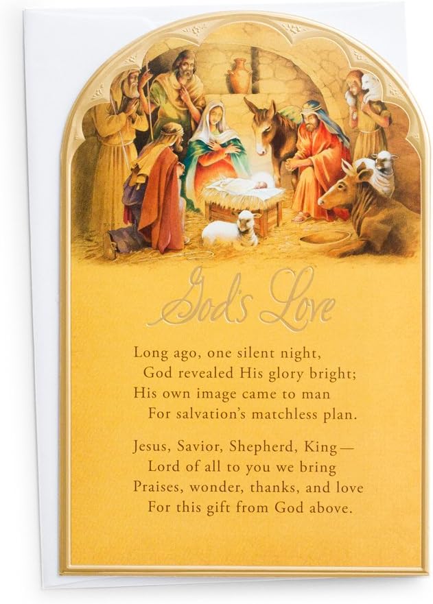 DaySpring One Silent Night - 18 Premium Christmas Boxed Cards