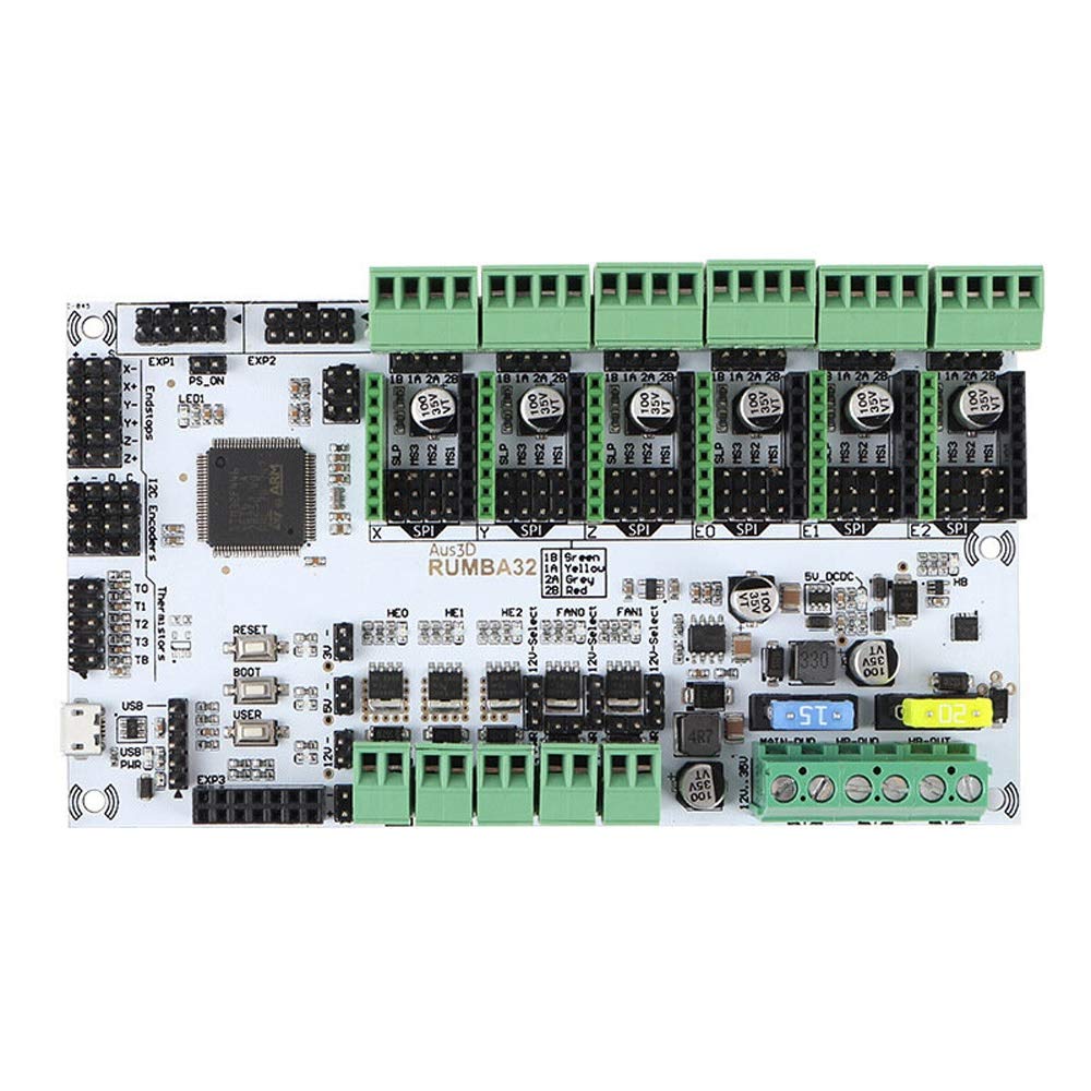 3Dプリンターマザーボード 3Dプリンター互換性のあるマーリン/スムージーファームウェアのサポートUART / SPI