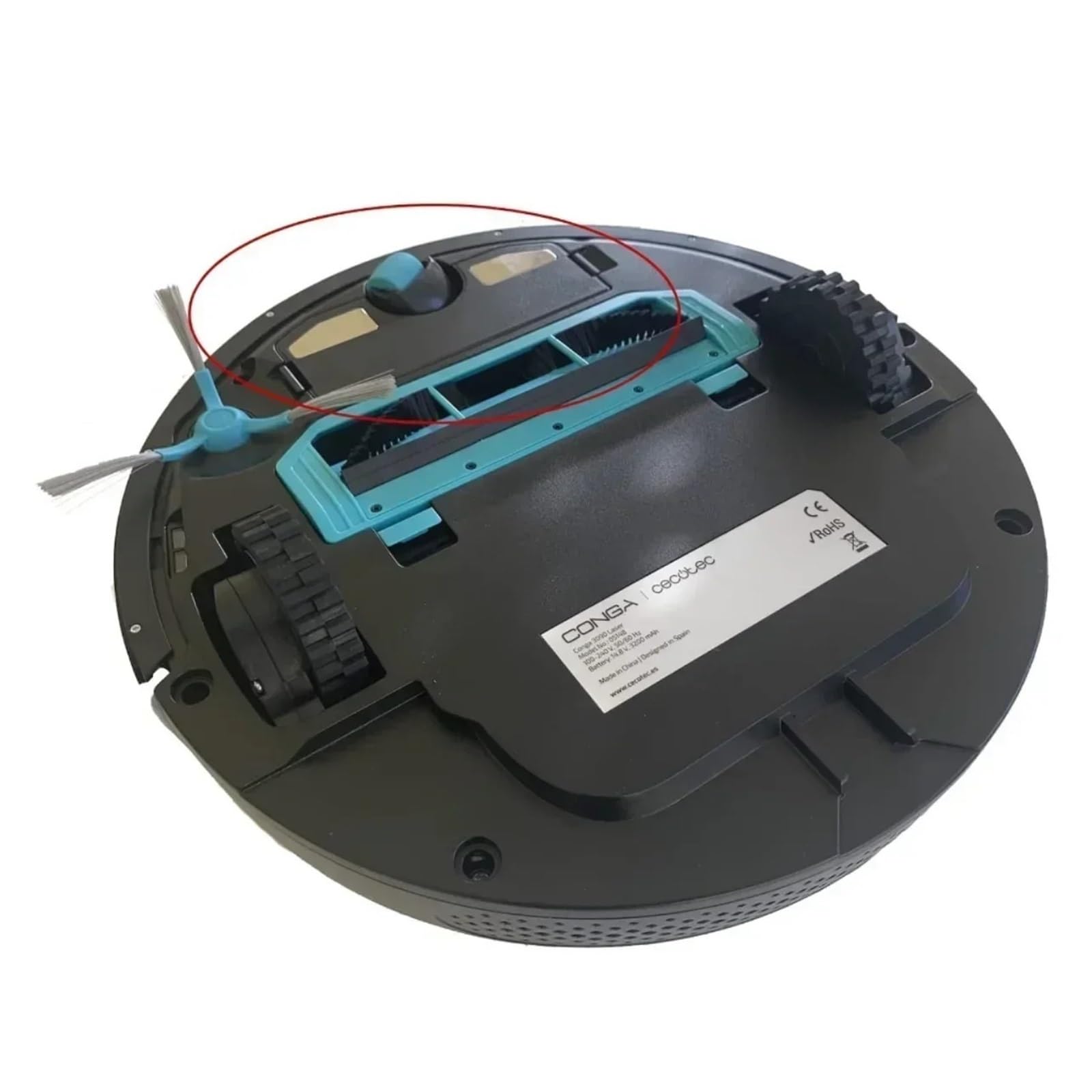 14.4V 6500mah Compatible con Conga 3090 3091 3092 1690 1890 2090 2290 Robot Aspirador Accesorio Repuestos Batería(6500mAh)