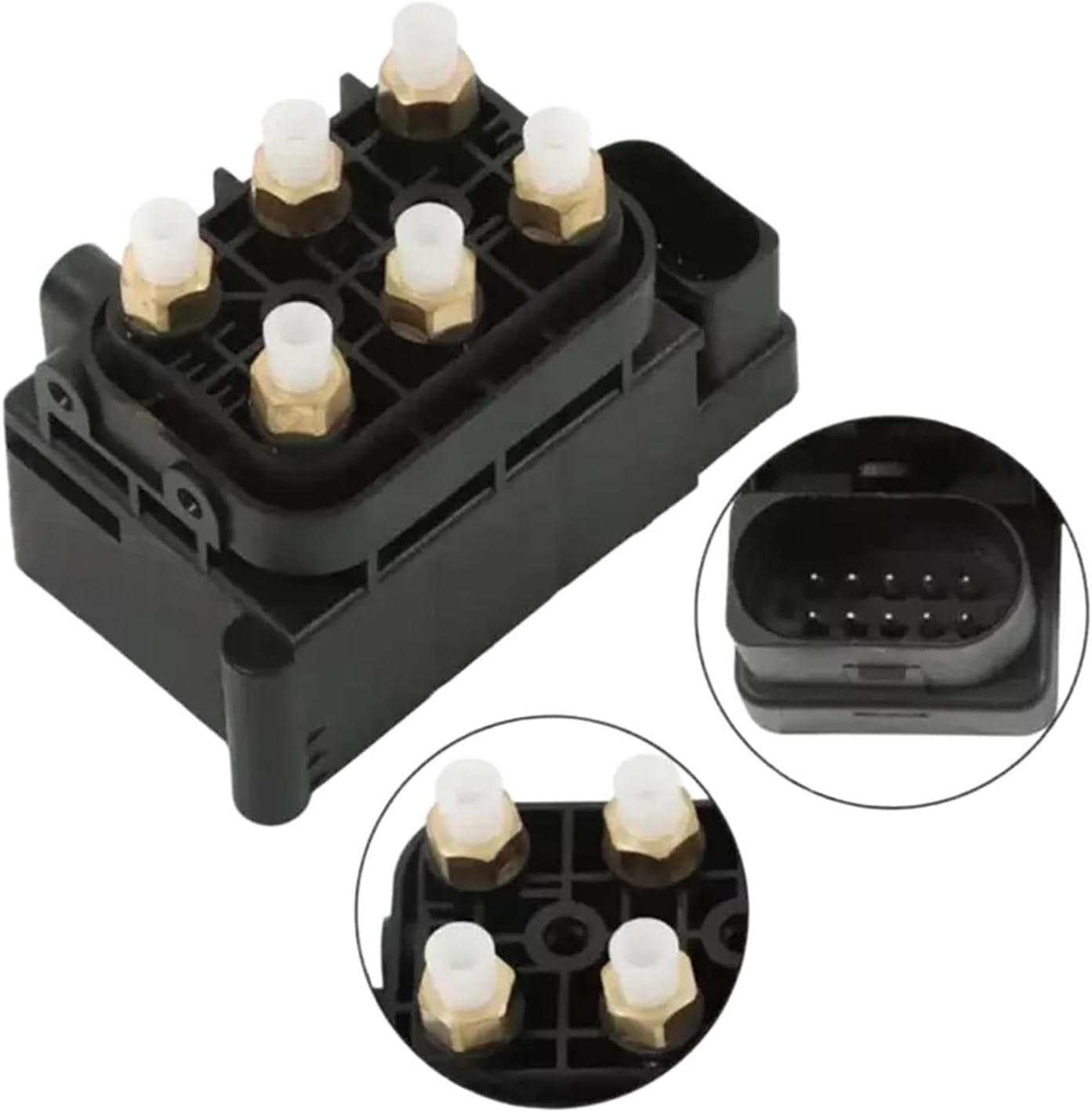 Compatible For Audi Q7 Jeep Grand Cherokee Cayenne Air Suspension Solenoid Valve Block 7L0698014 68087233AA 68204398AA Car Accessories