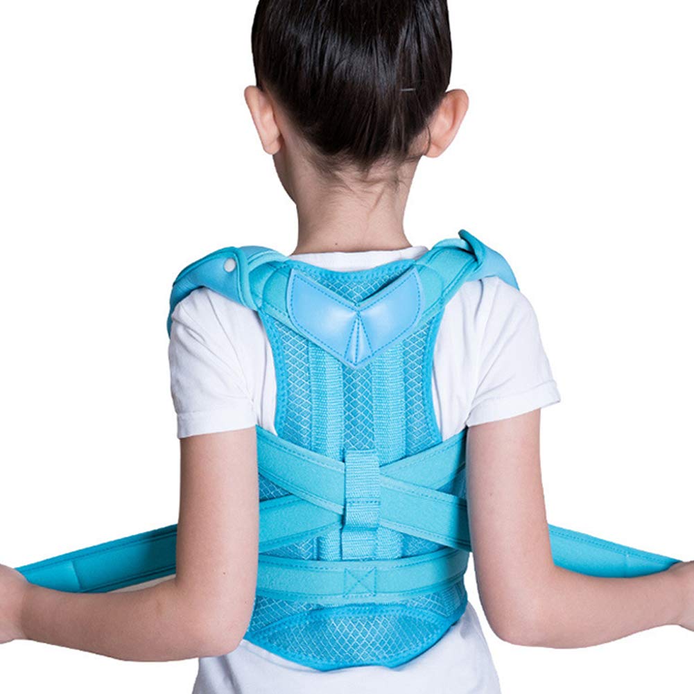 Correttore posturale Cinghie regolabili in neoprene migliorano la postura e forniscono supporto lombare per studenti e bambini per correggere il gobbo e la postura