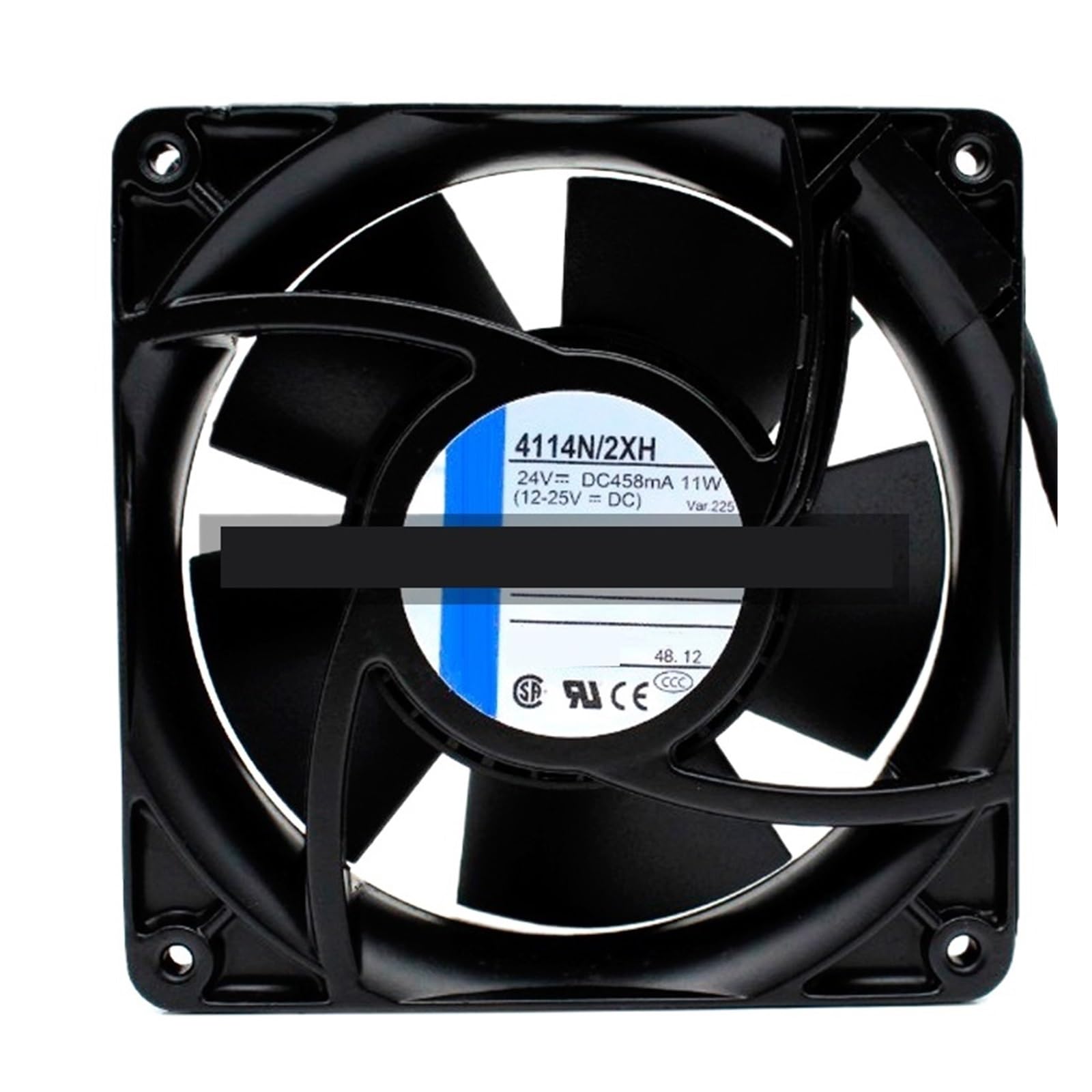 Ventilateur de refroidissement 4114N/2XH 11W efficace pour dissiper la chaleur des composants
