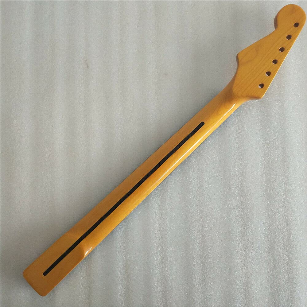 Amazon.co.jp: ギターネックスタイル21フレットメイプルローズウッド指