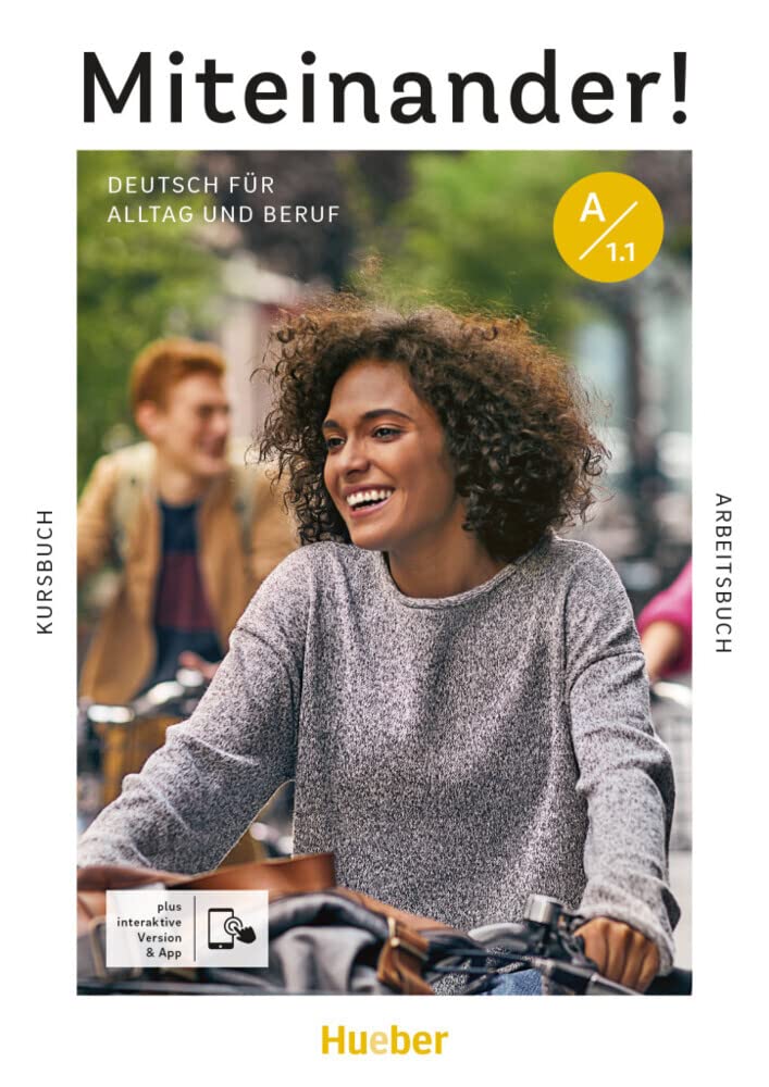 Hueber MITEINANDER! Kurs- & Arbeitsbuch A1.1 plus interaktive Version @ NEW