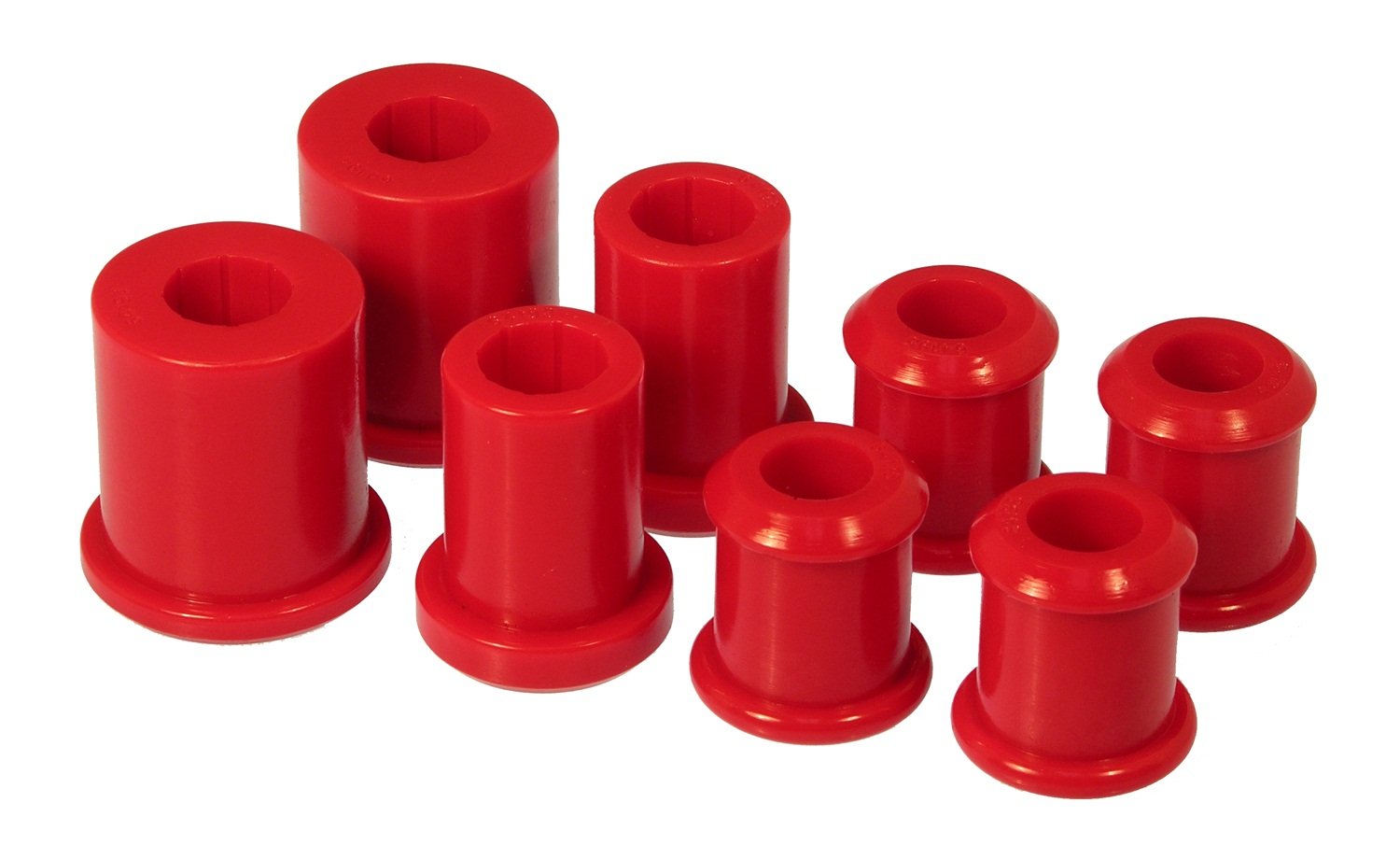 Prothane Control Arm Bushing, Front, Upper/Lower, Polyurethane, Red, Kit