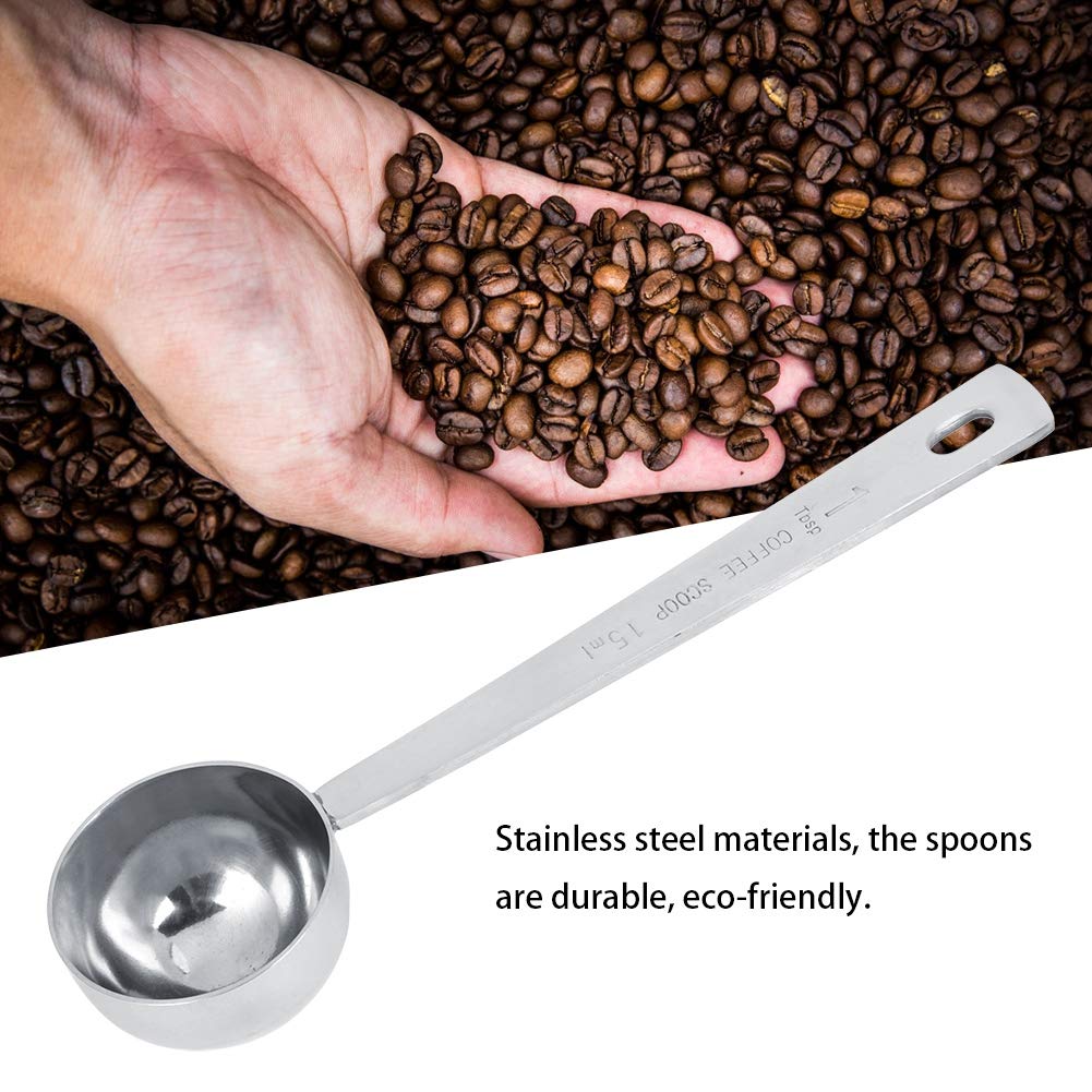 Cuillère Doseuse En Acier Inoxydable 10 Ml - Pour Café, Thé, épices, Précise Et Lavable Au Lave-vaisselle - 8