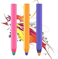 Vista 8 de Lápiz táctil para niños, universal, compatible con iPad/iPhone/Android/Samsung/Kindle/Microsoft/Tablet, color azul