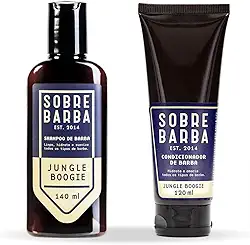 Kit SOBREBARBA Shampoo e Condicionador para Barba Jungle Boogie