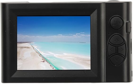 Digital Camera - FHD 1080P 20MP Small Digital Camera 2.8" Screen Vlogging Camera 8X Digital Zoom, Compact Point and Shoot Camera Portable Small Camera for Boys Girls Kids Black