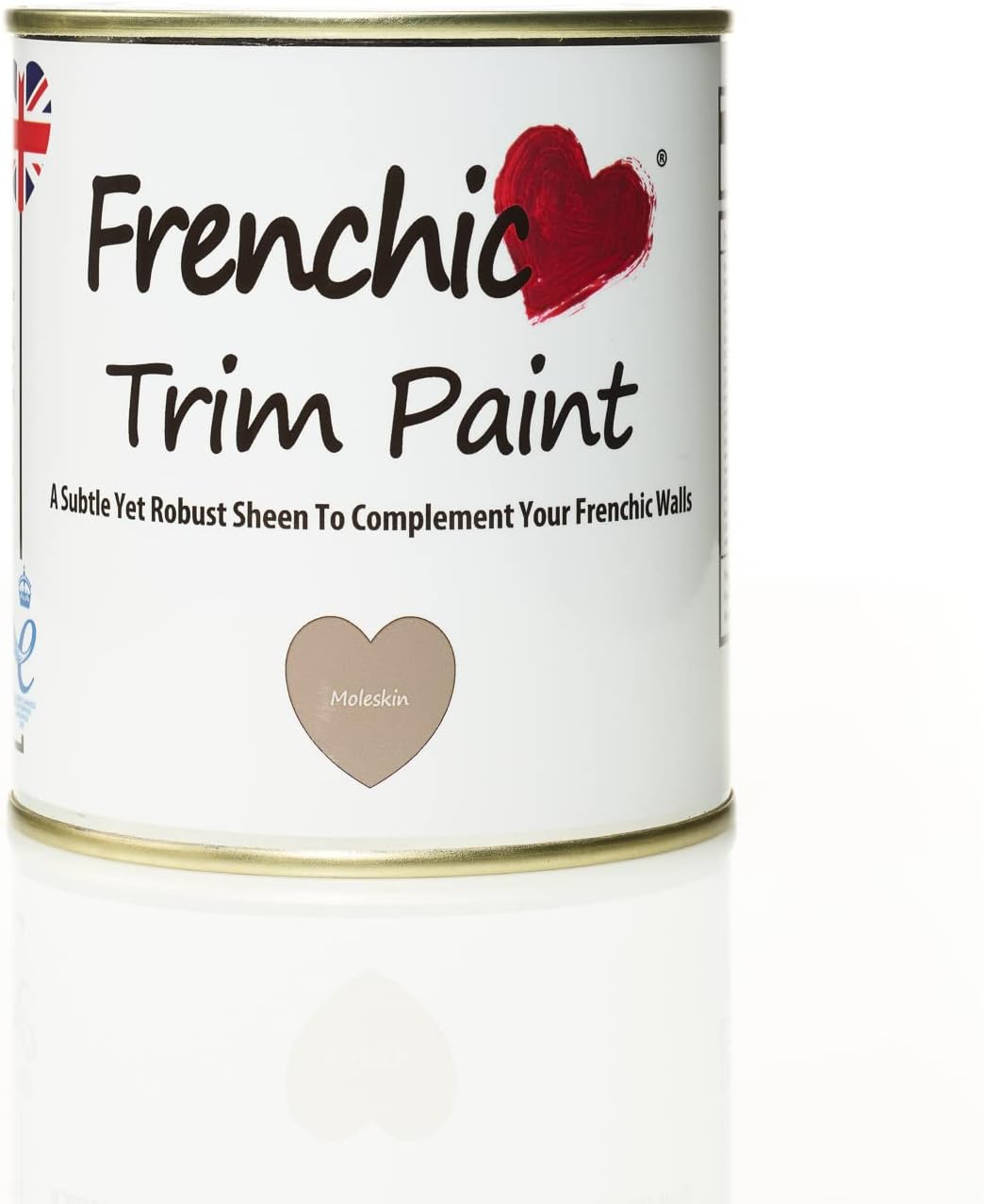 Frenchic Moleskin Trim Paint For Skirting Boards, Doors & Radiators (500ml)