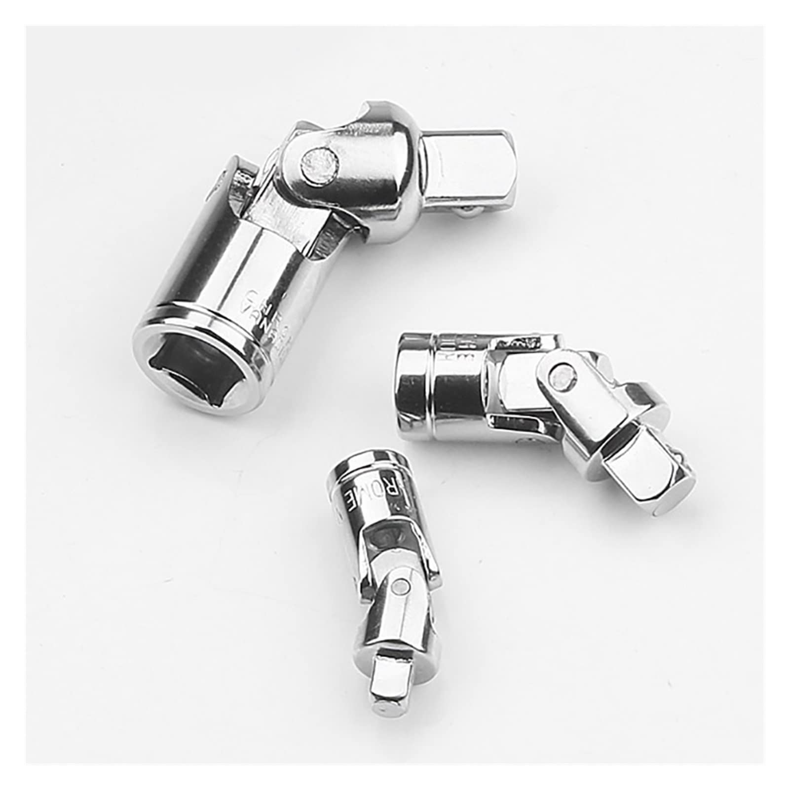 10 szt. 1/4" 3/8" 1/2" Zestaw uniwersalnych przegubów z grzechotką kątową i adapterem nasadki do uchwytu wiertarskiego
