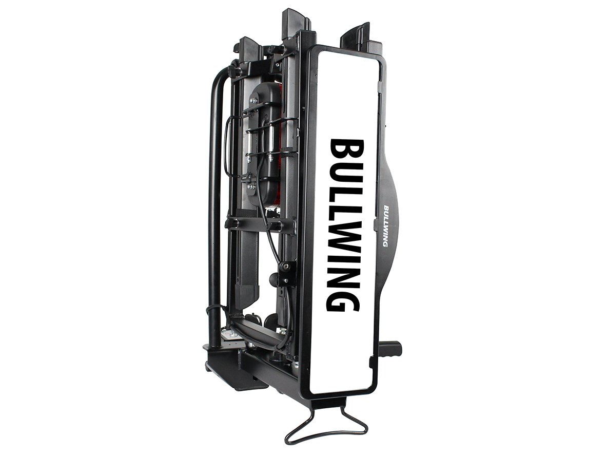 Bullwing SR5 Fahrradträger Anhängerkupplung E-Bike geeignet für 2 Fahrräder zusammenklappbar Fahrradheckträger Kupplungsträger Fahrradhalter Kupplung