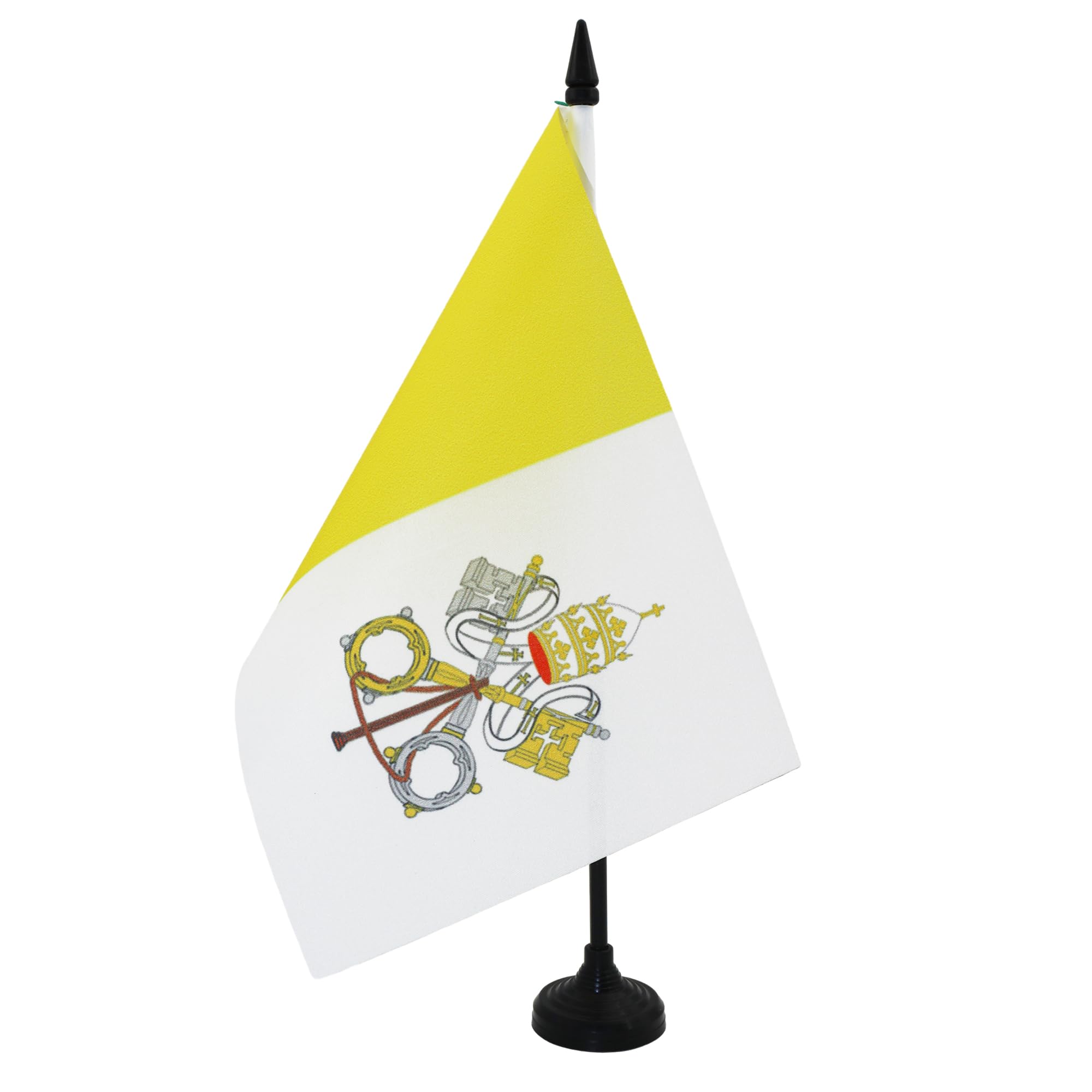 AZ FLAG Bandiera Da Tavolo Città Del Vaticano 21x14 cm